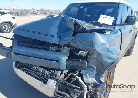 2021 Land Rover Defender 110 S из США, поврежденный, VIN SALEJ7RX0M2036642